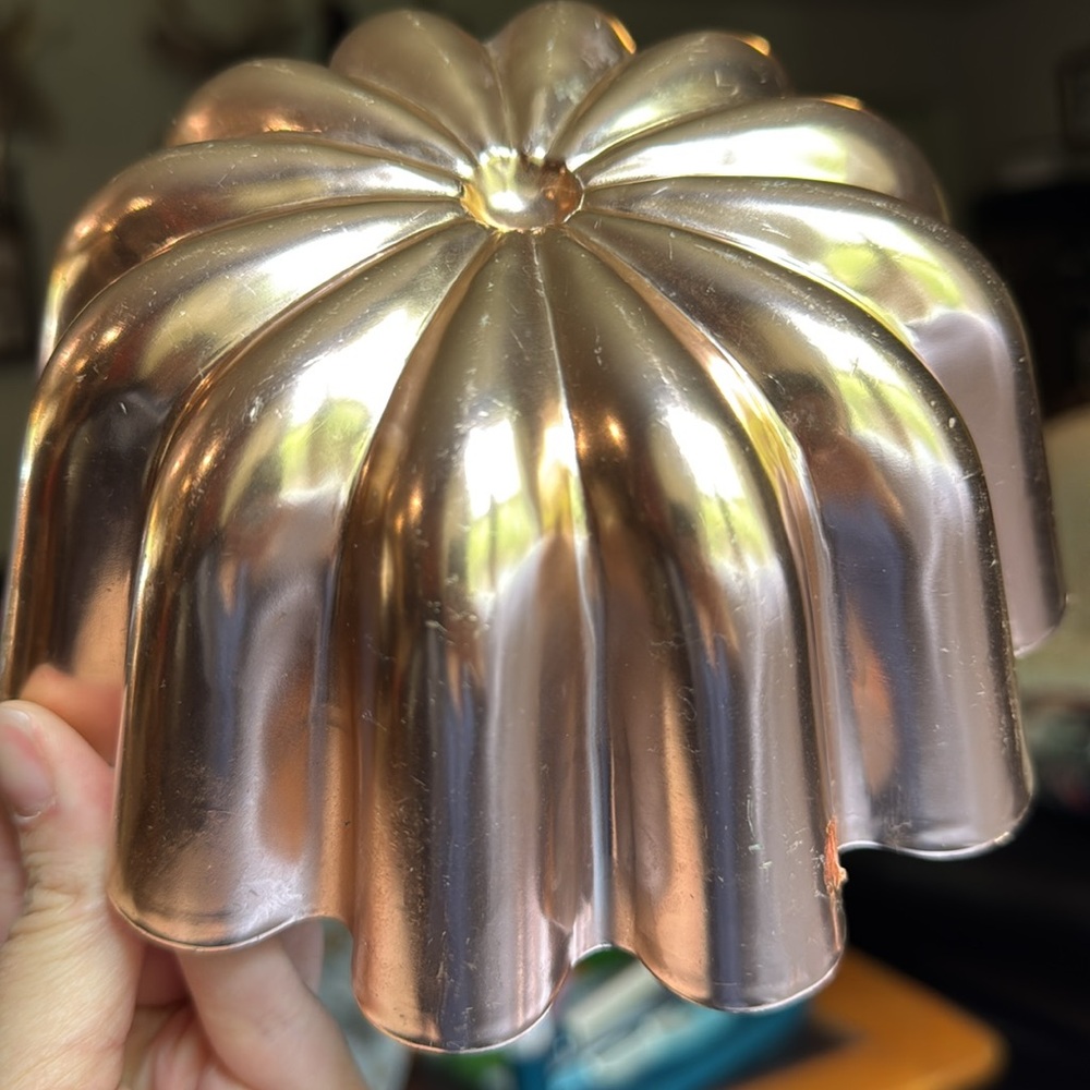 Vintage Copper Gelatin Mold - Picture 5 of 6
